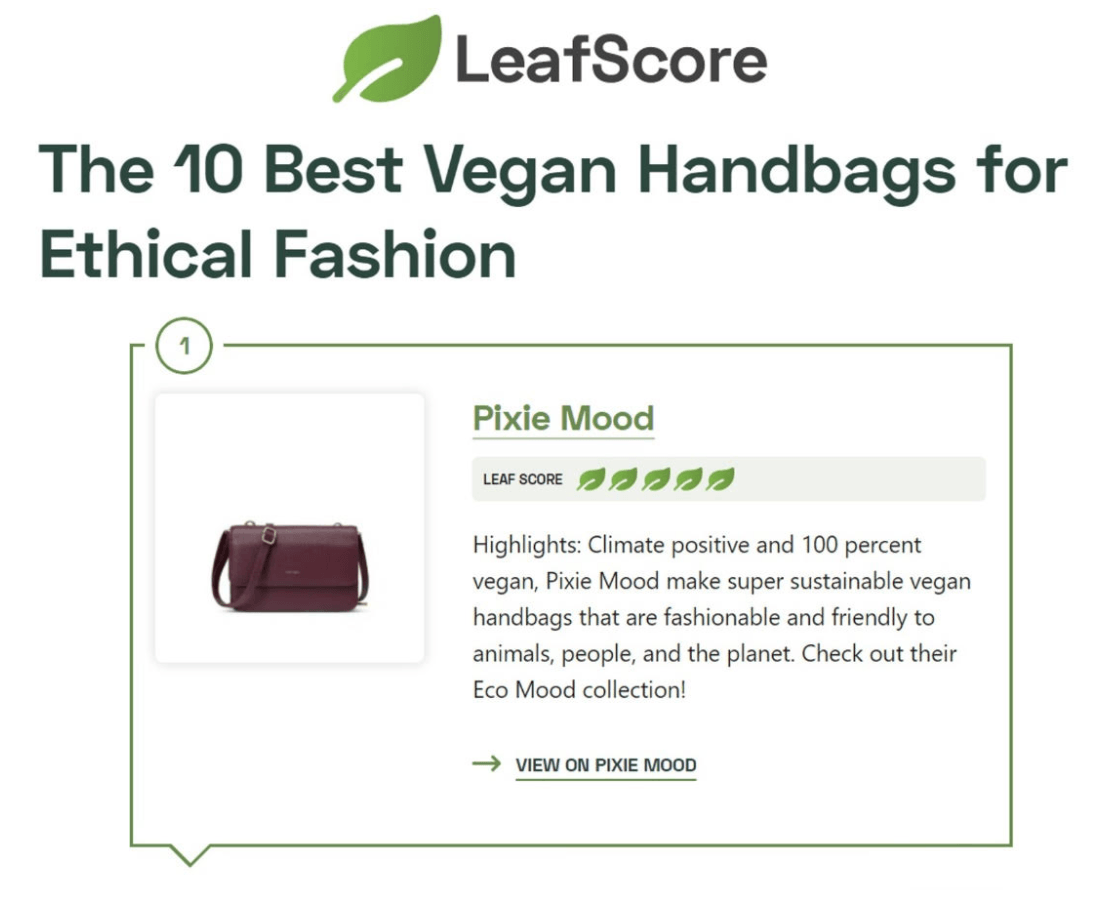The 10 Best Vegan Leather Purses