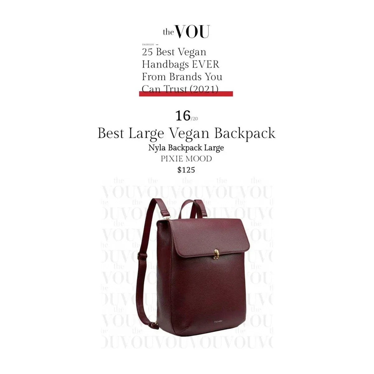 Trusted vegan handbag picks