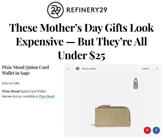 Refinery29: These Mother’s Day Gifts Look Expensive — But They’re All Under $25 - Pixie Mood Vegan Leather Bags