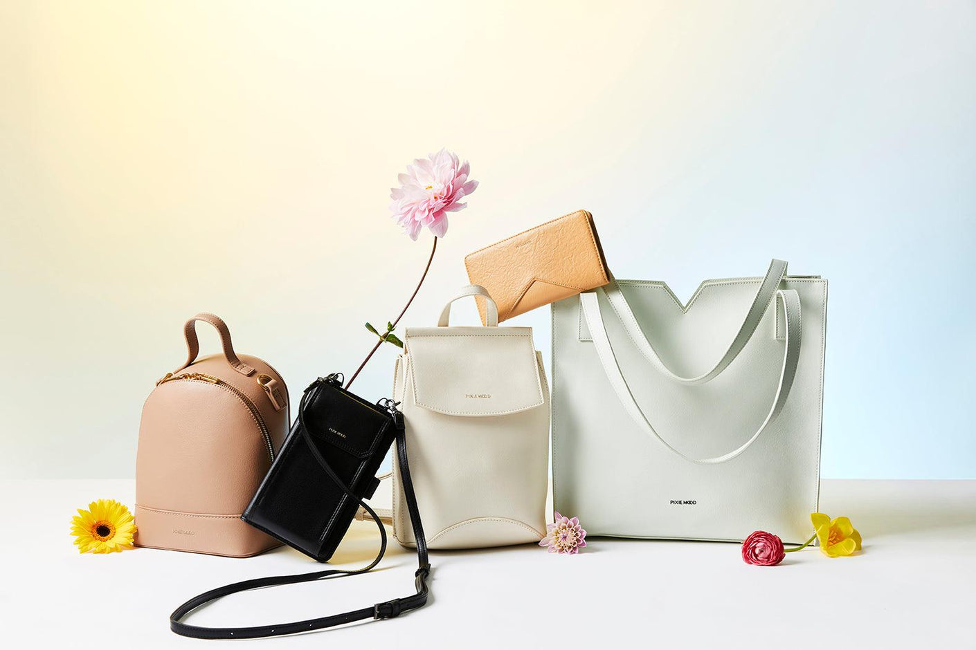 Sustainability at Pixie Mood: Packaging, Partnerships & More - Pixie Mood Vegan Leather Bags