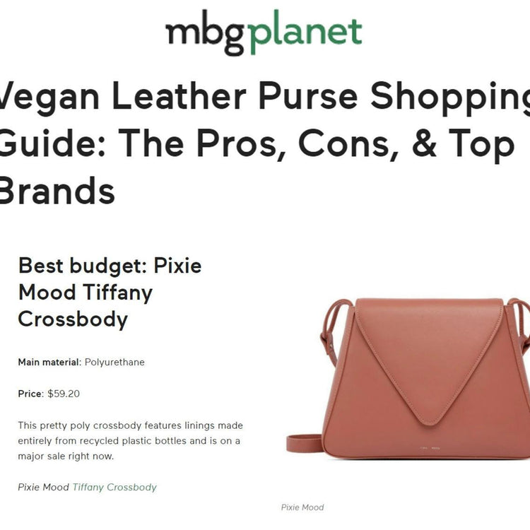 mindbodygreen: Vegan Leather Purse Shopping Guide