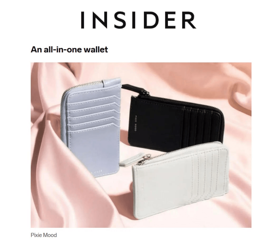 Business Insider: 27 of the Best Gifts for Vegans in 2021 - Pixie Mood Vegan Leather Bags