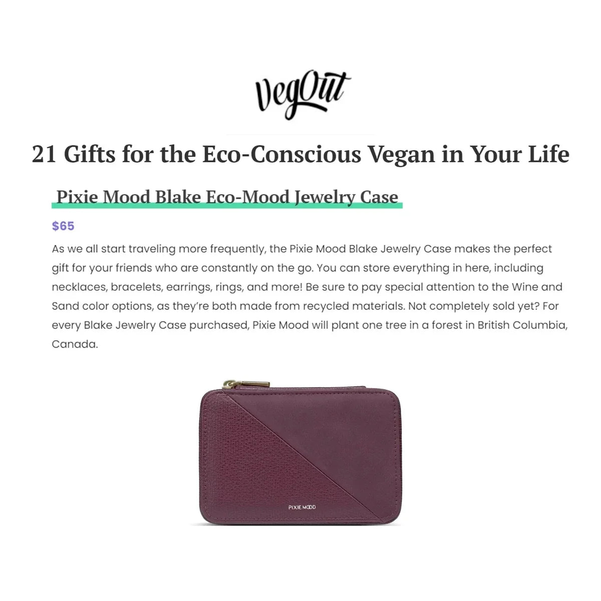 VegOut: 21 Gifts for the Eco-Conscious Vegan in Your Life