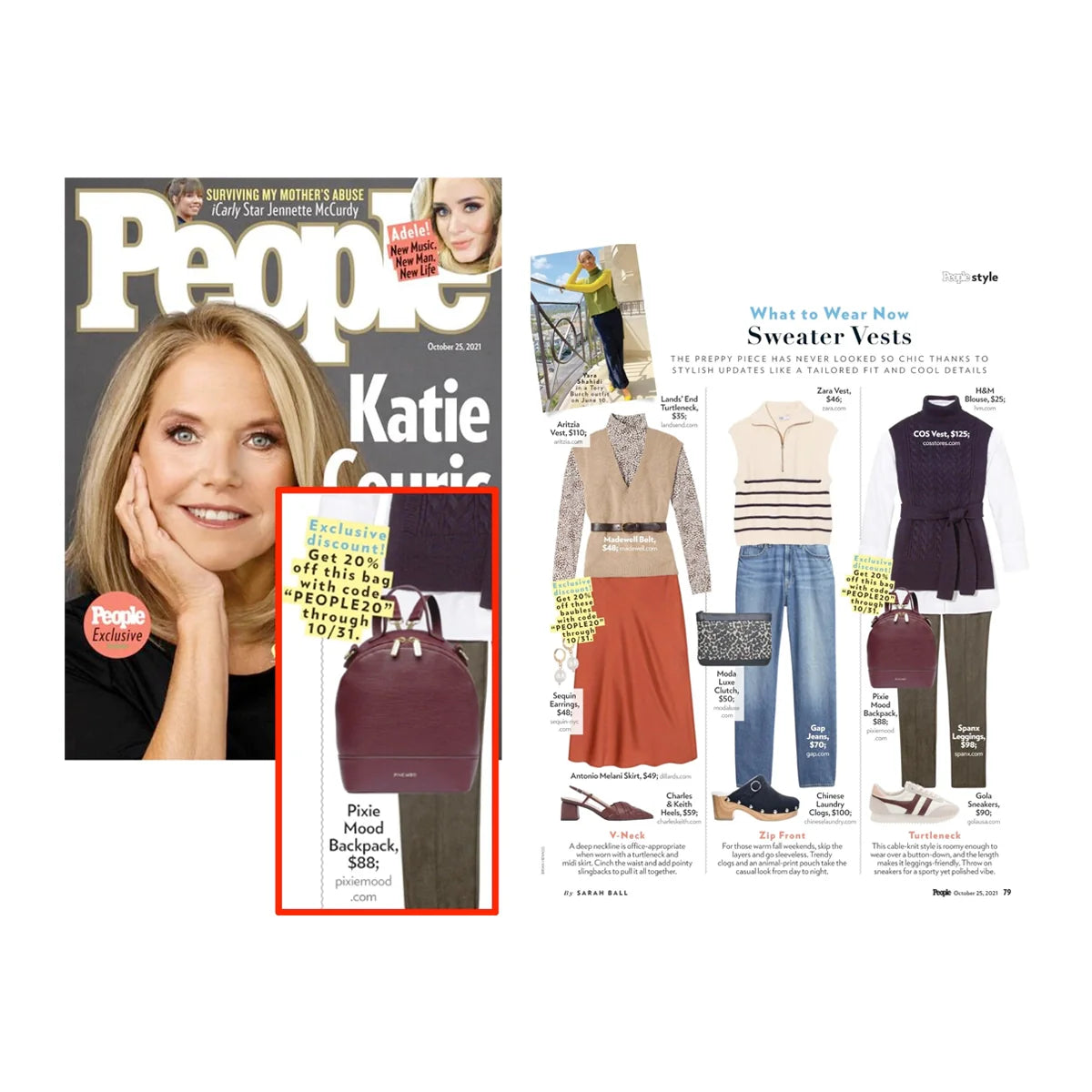 People: What to Wear Now Sweater Vests