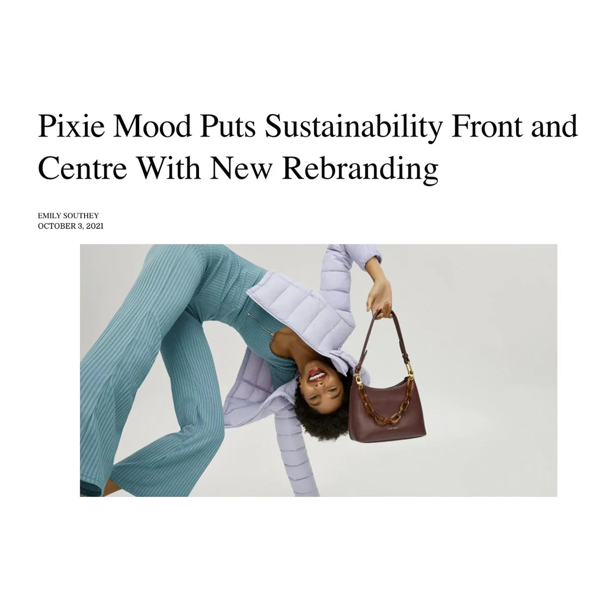 Setting Mind: Pixie Mood Puts Sustainability Front and Centre With New Rebranding