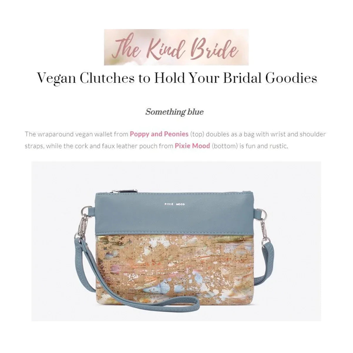 Vegan Bridal Clutches
