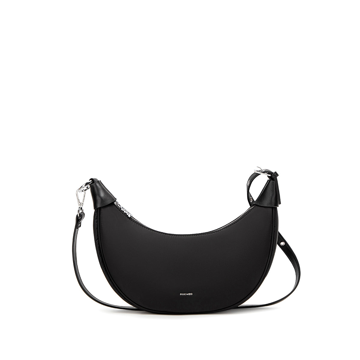 ■MUCENT■ Moonbella l Logo Crescent Hobo Crossbody Bag MUSINSA | MUCENT Moonbella Metal Logo Crescent Hobo