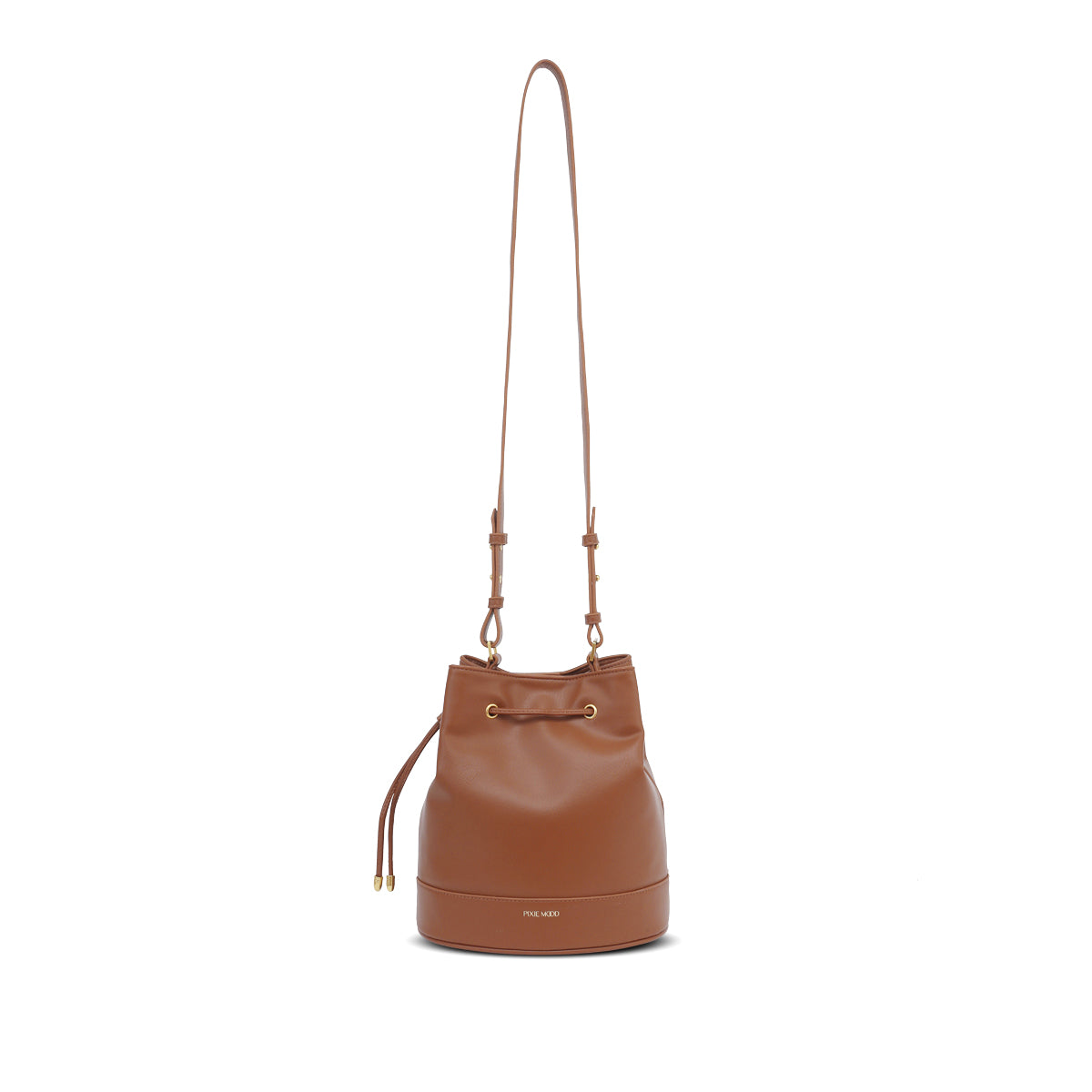 Amber Recycled Vegan Leather Bucket Bag Pixie Mood