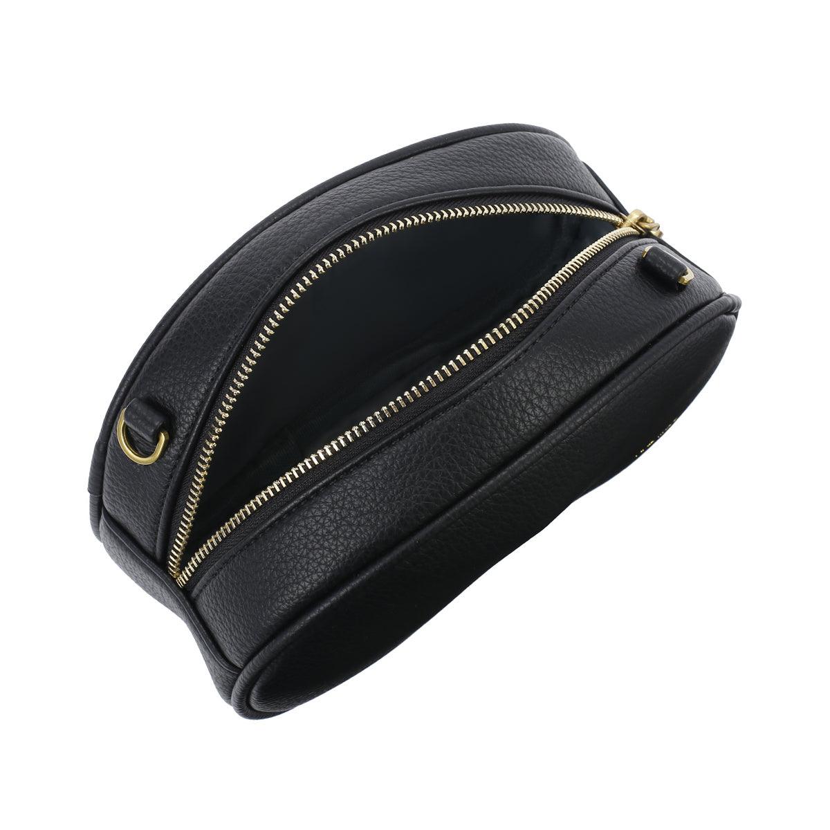 Black, offers vegan leather clutch