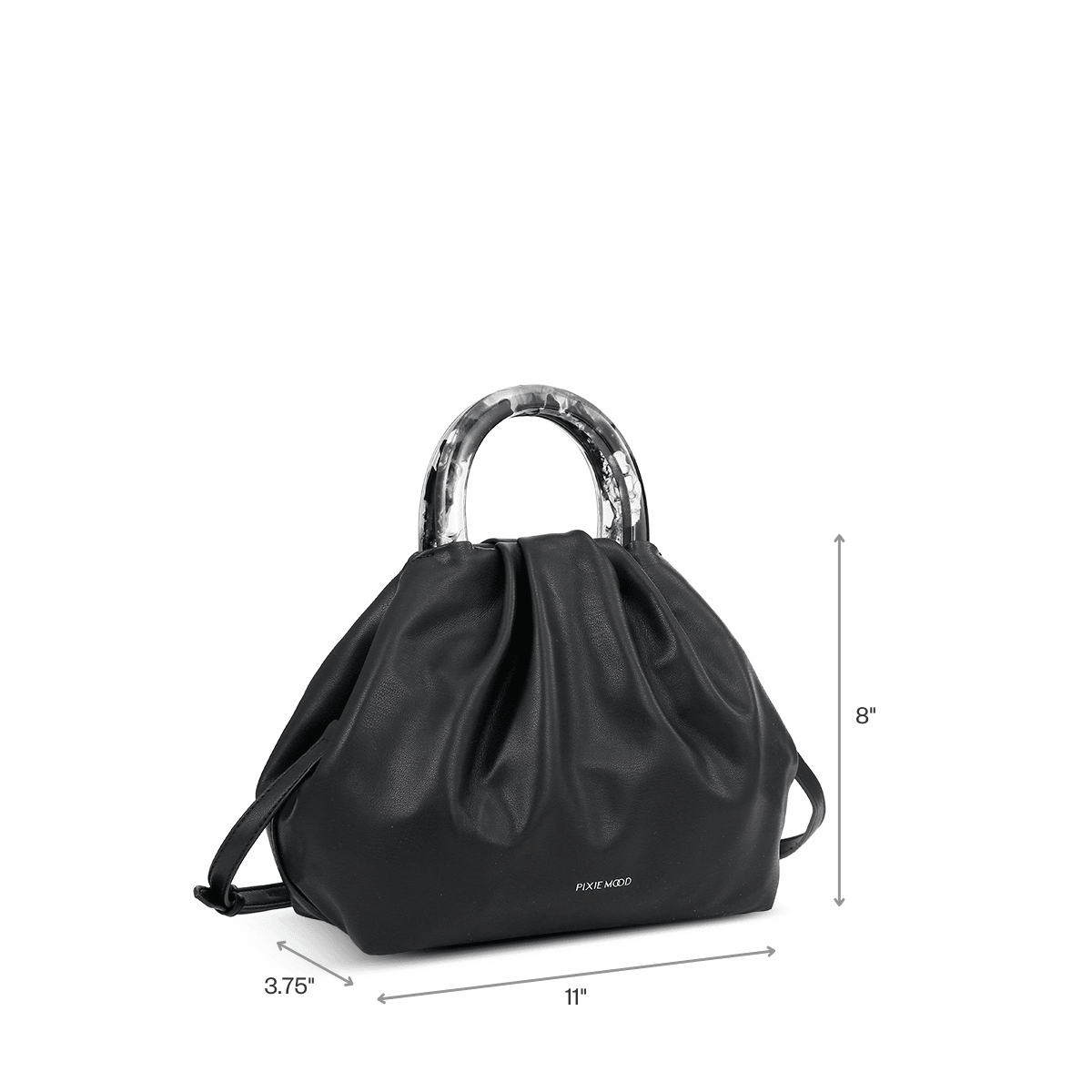 Pixie Mood Dumpling Tote Small Vegan Leather Bag