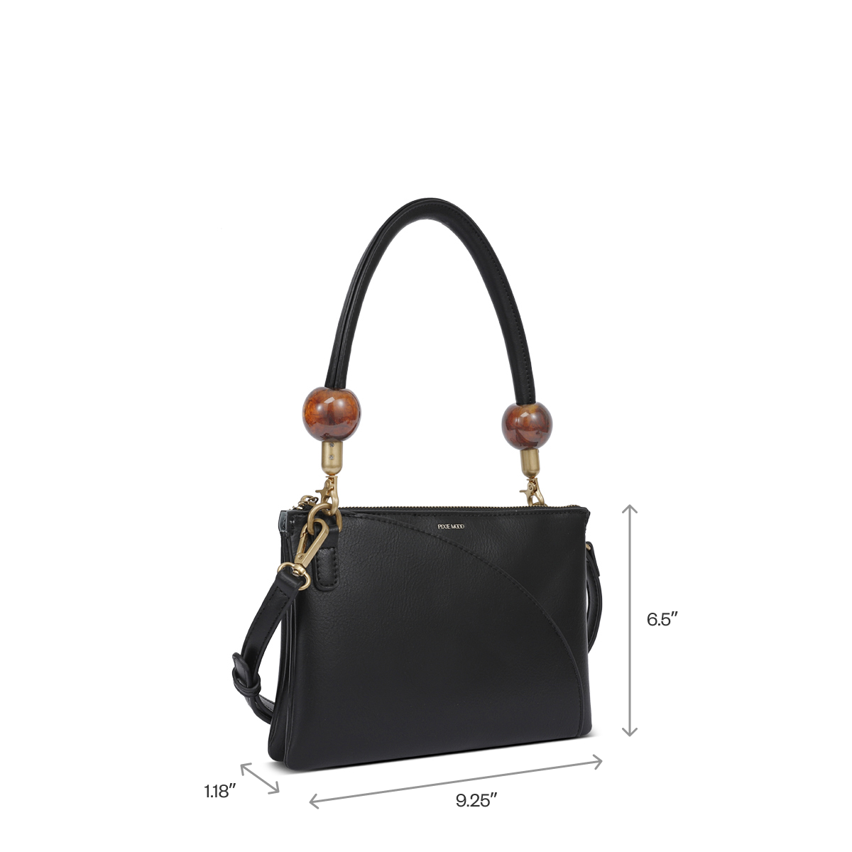 Eloise Recycled Vegan Leather Shoulder Bag - Pixie Mood