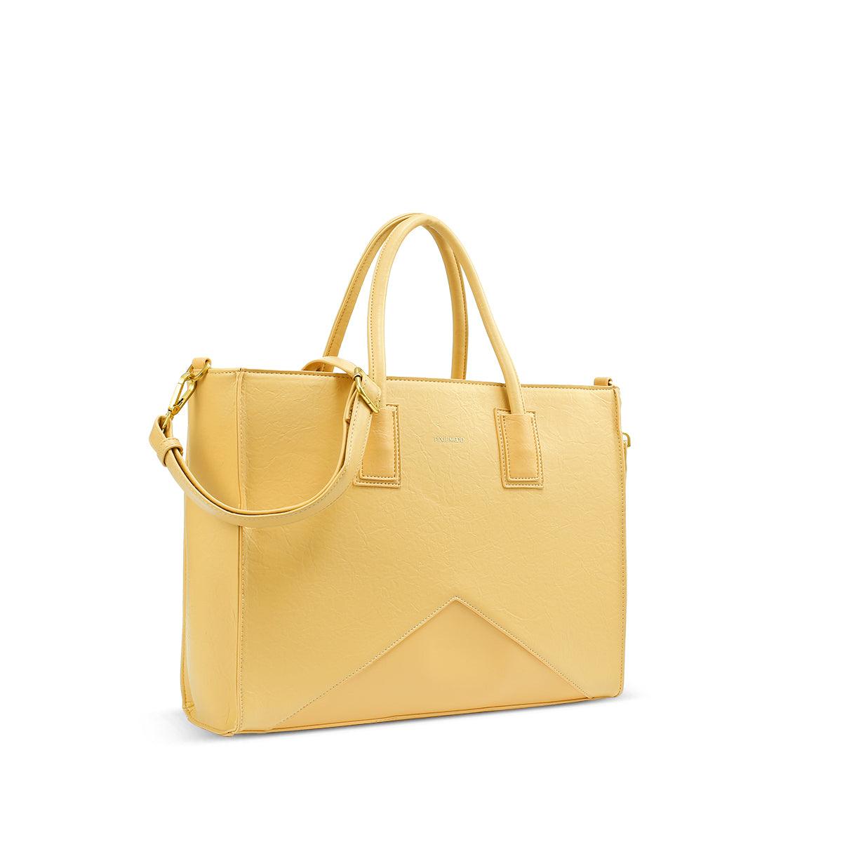 Tan work tote Clearance