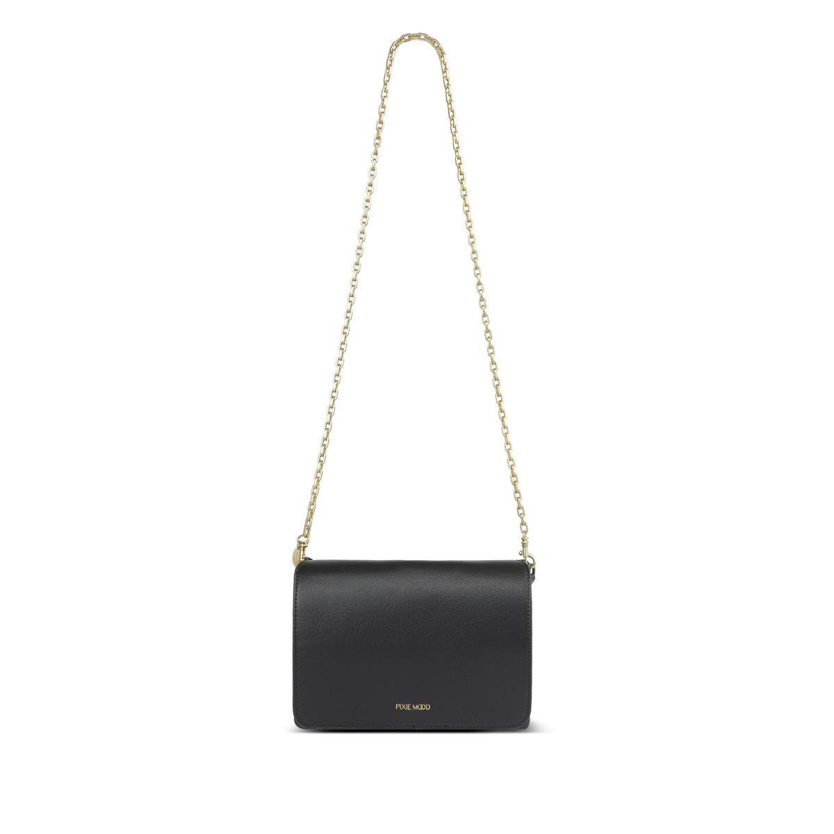 Pixie Mood Kristi Metal Bag Chain Vegan Leather Bag