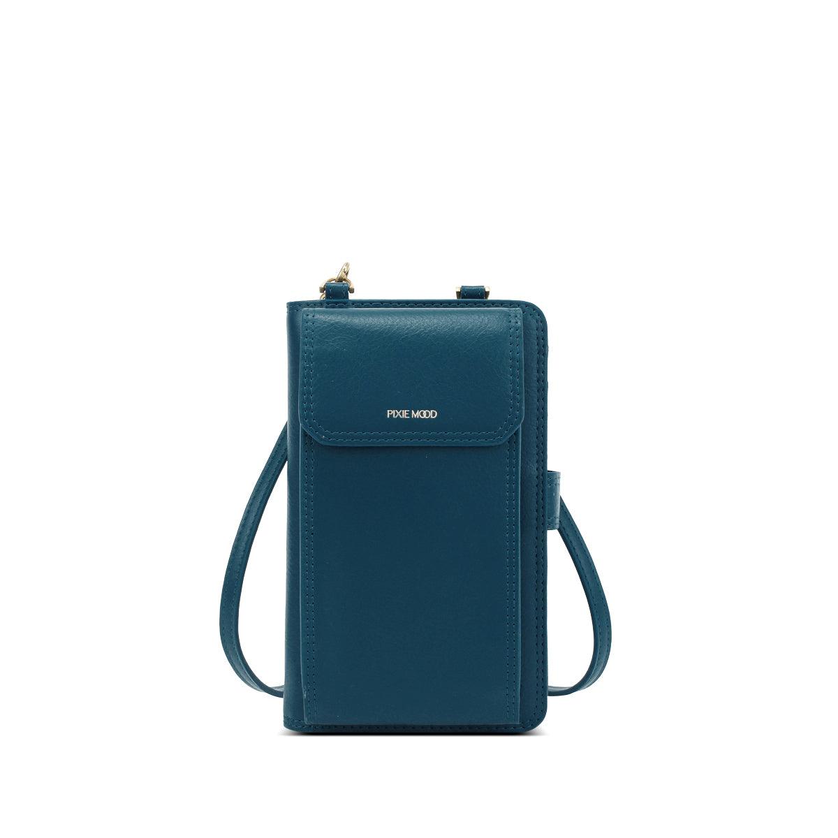 Rae RFID Blocking Recycled Vegan Leather Crossbody — Pixie Mood
